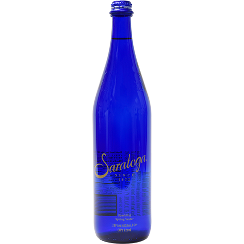 Saratoga Springs Sparkling Water 12 Oz (24)