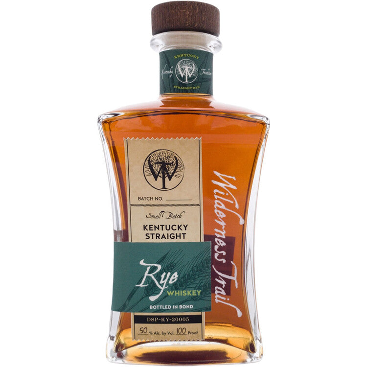 Wilderness Trail Straight Rye Whiskey Small Batch Bottled in Bond Sweet Mash 750mL