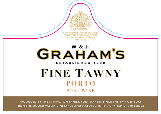 GRAHAM'S FINE TAWNY PORT 750 mL