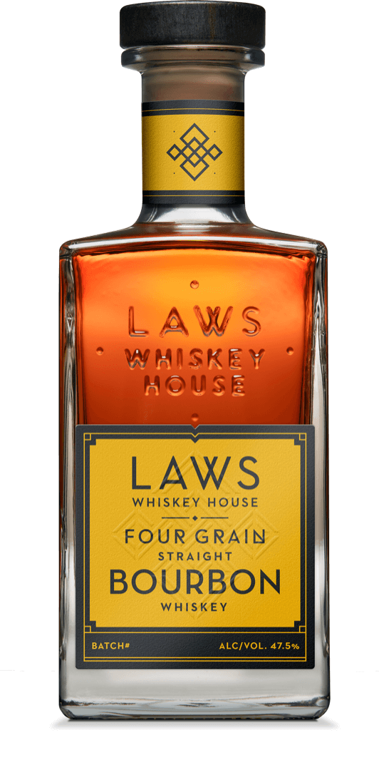 Laws Whiskey House Four Grain Straight Bourbon 750mL