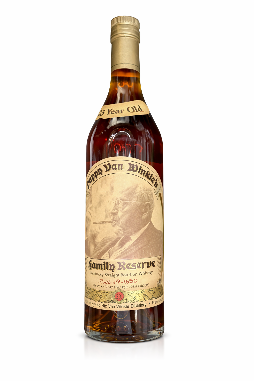 Pappy Van Winkle’s 23 Year Old Family Reserve Bourbon 750mL