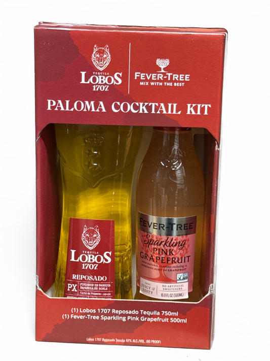 Lobos 1707 Tequila Reposado Paloma Cocktail Kit