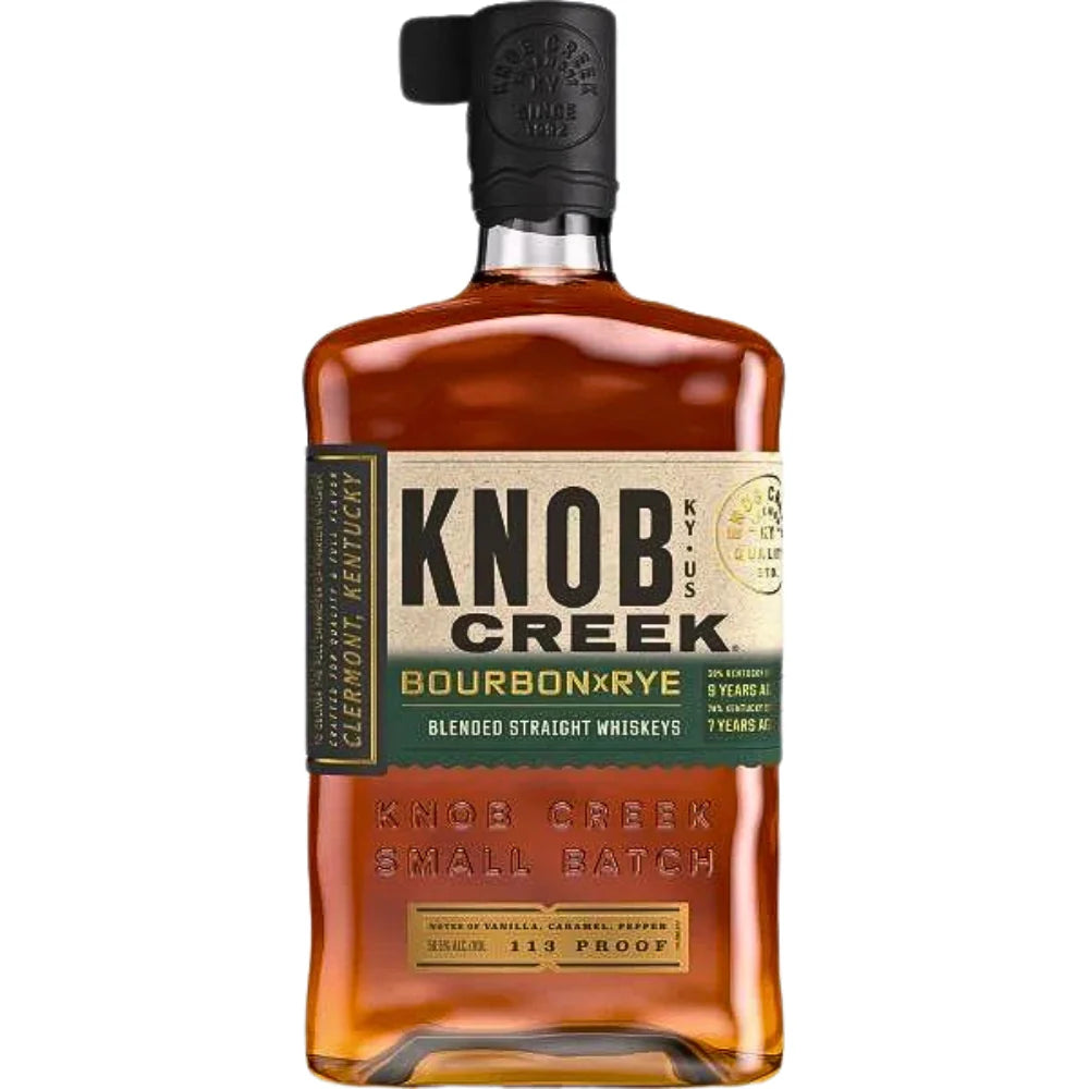 Knob Creek Bourbon x Rye Blended Straight Whiskey 750mL