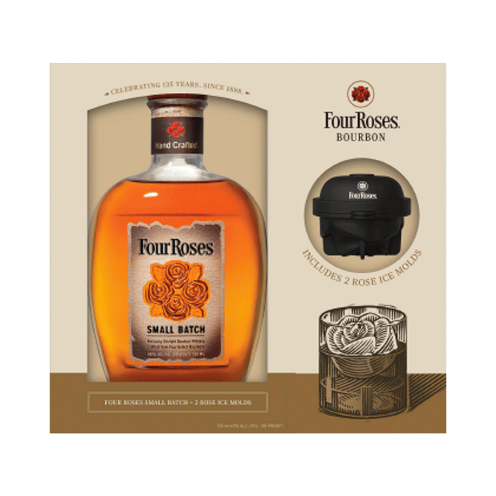 Four Roses Kentucky Straight Bourbon Whiskey Gift Box 750mL