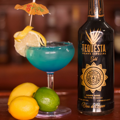 Tequesta Agave Special (24% 1 Liter) - Gold Tequila