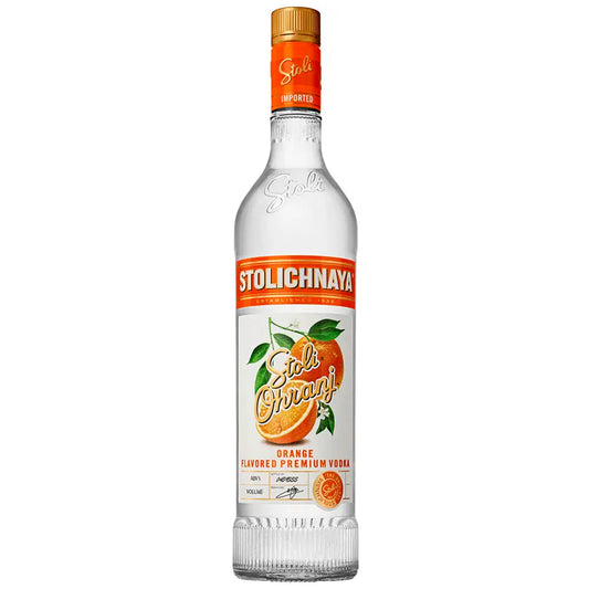 Stoli Ohranj Vodka 750mL