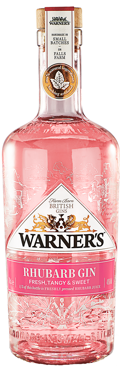 Warner’s Rhubarb Flavored Gin 750mL