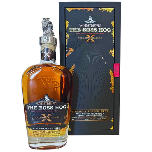 WhistlePig The Boss Hog X “The Commandments” Exclusive Reserve 750mL