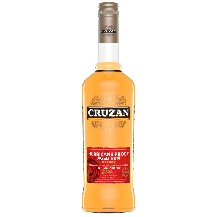 Cruzan Overproof Rum Hurricane Proof Aged Rum 137 750Ml