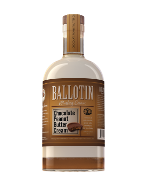 Ballotin Whiskey Chocolate Peanut Butter Cream 750mL