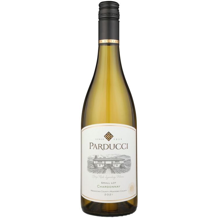Parducci Chardonnay Small Lot Mendocino County 2021 750Ml
