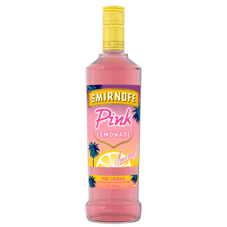 SMIRNOFF PINK LEMONADE FLAVORED VODKA 60 750ML
