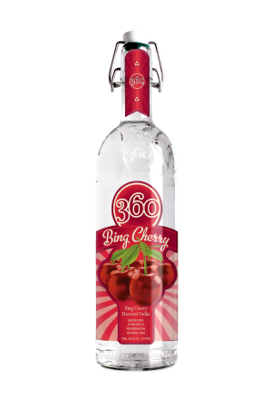 360 Bing Cherry Flavored Vodka 1L